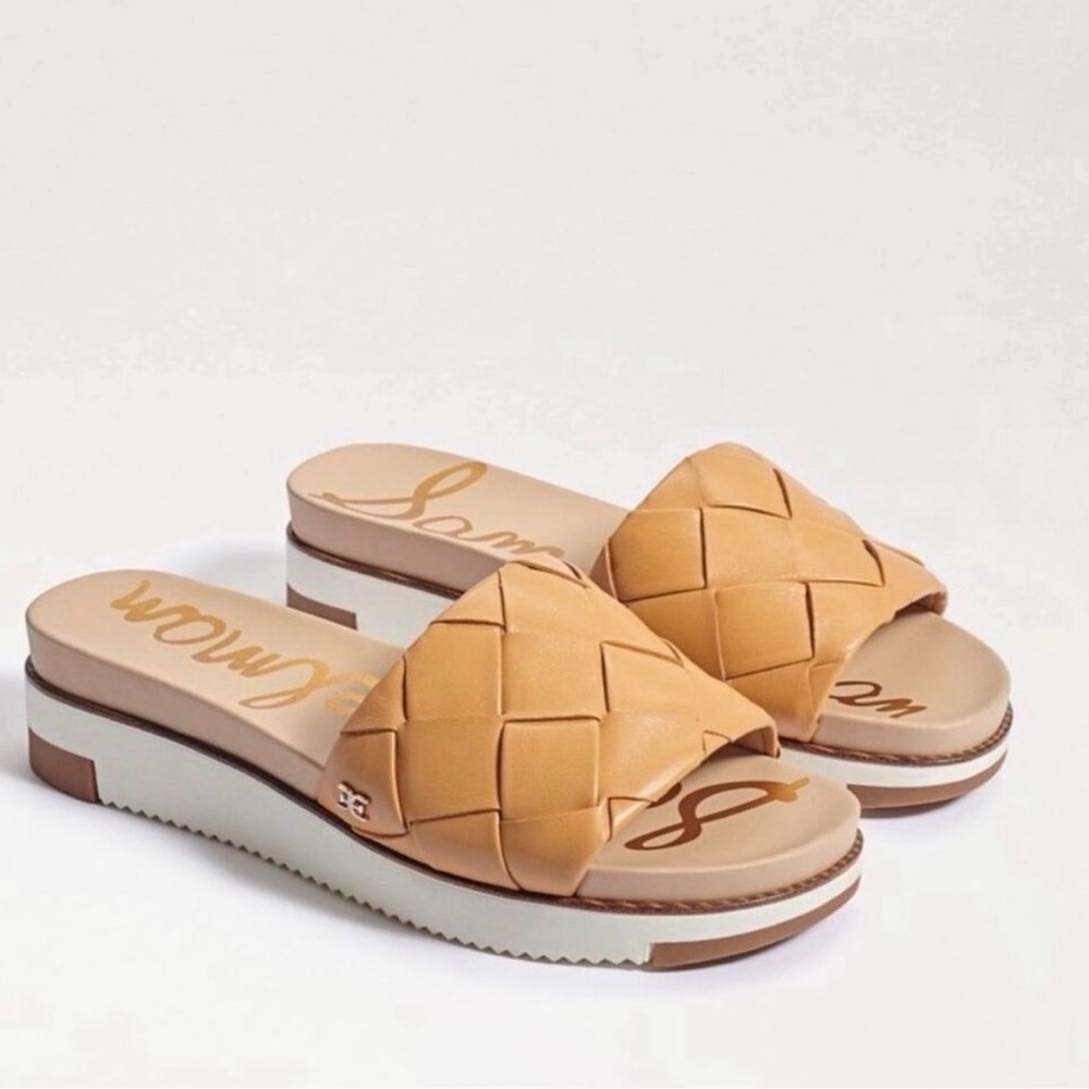 NWT Sam Edelman Platform Leather Sandals Size 9